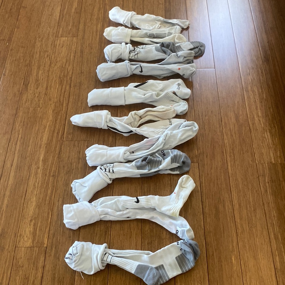 SOCCER SOCKS! Used but still great for practice!